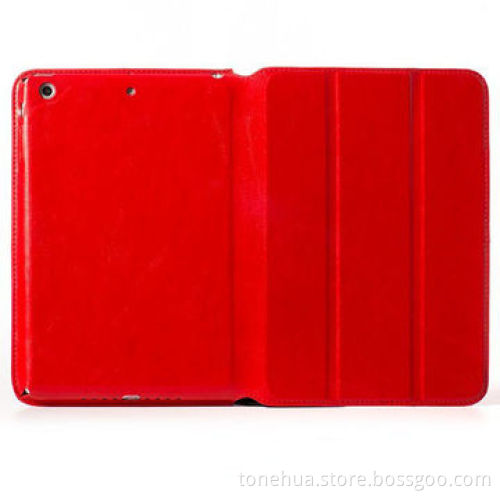 Luxury Leather Stand Slim Smart Cover for iPad Air with 3 Fold Function